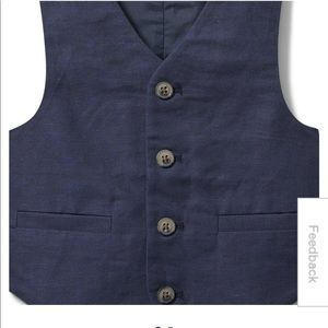 Janie and Jack Trouser and Vest Set